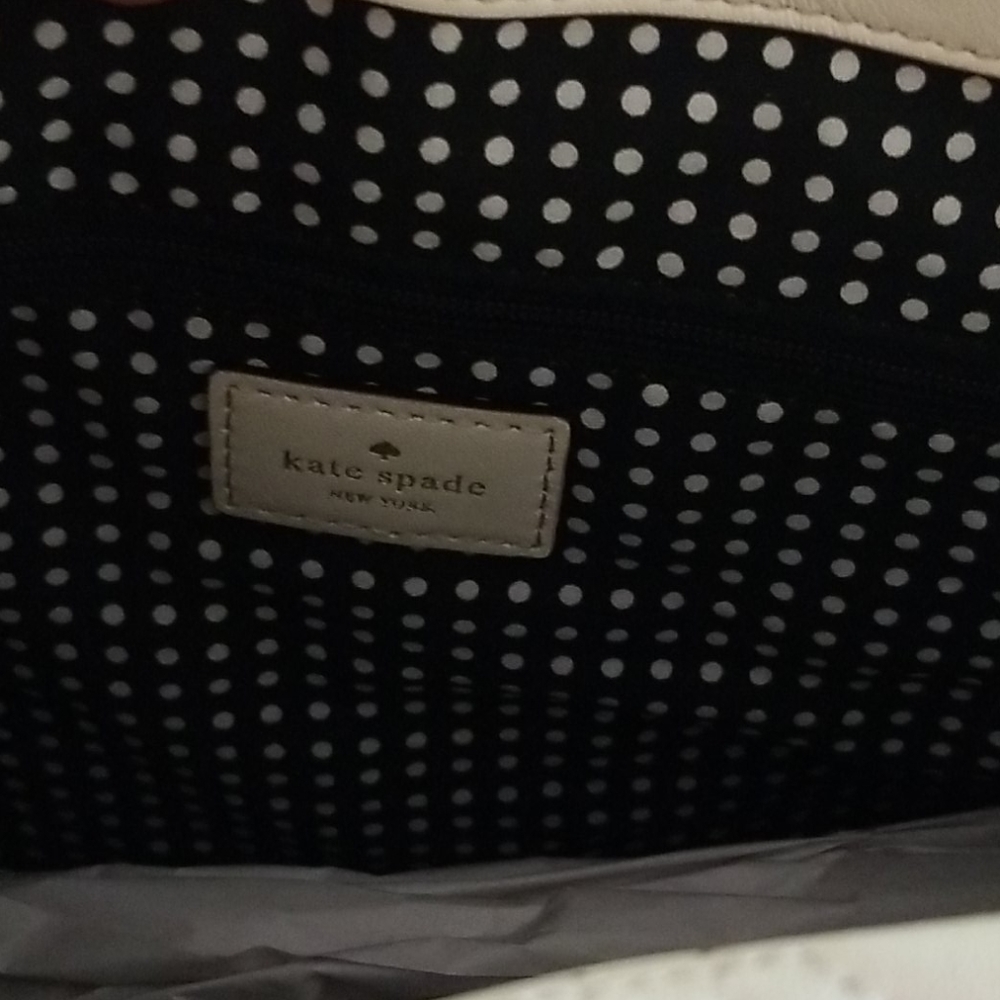 Kate Spade Elena Astor Court Shoulder Bag Stone - Picture 6 of 7